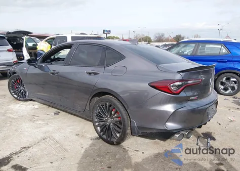 2022 Acura Tlx Type S из США, поврежденный, VIN 19UUB7F00NA000403